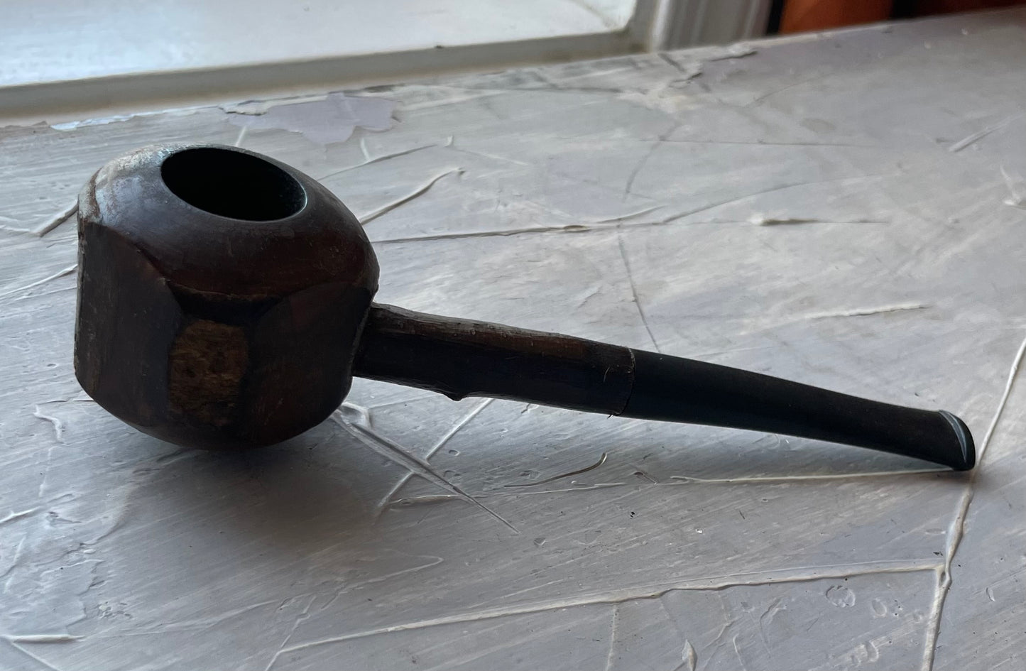 Vintage Austrian Cherry Wood Pipe