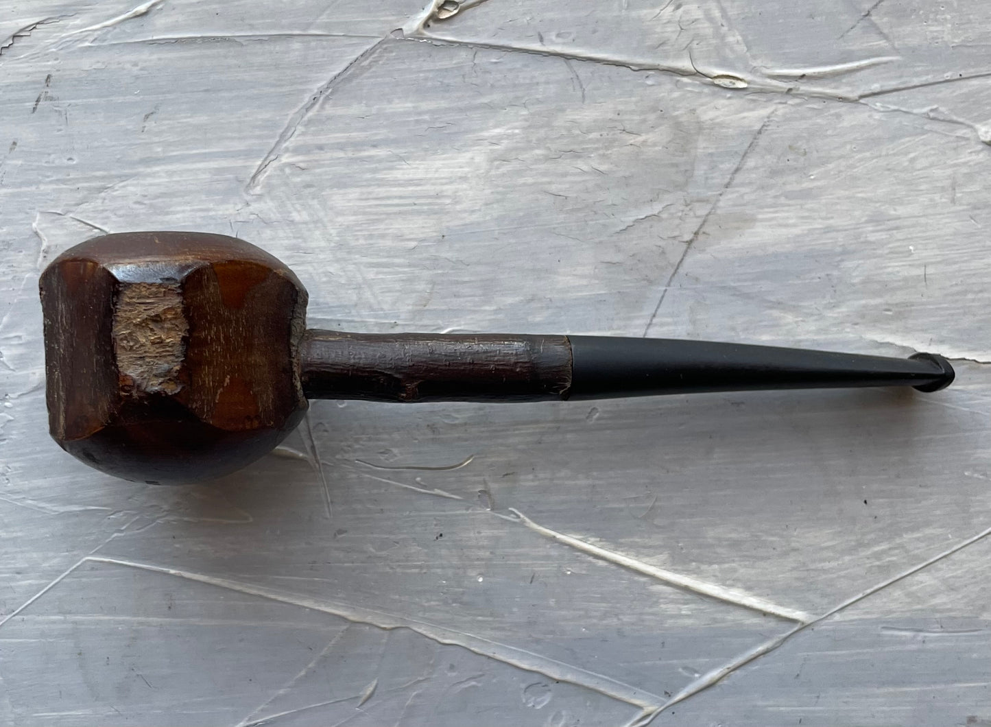 Vintage Austrian Cherry Wood Pipe