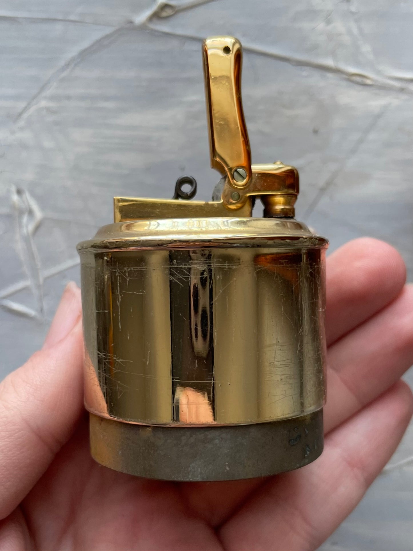 Mid Century Colibri Wood Table Lighter