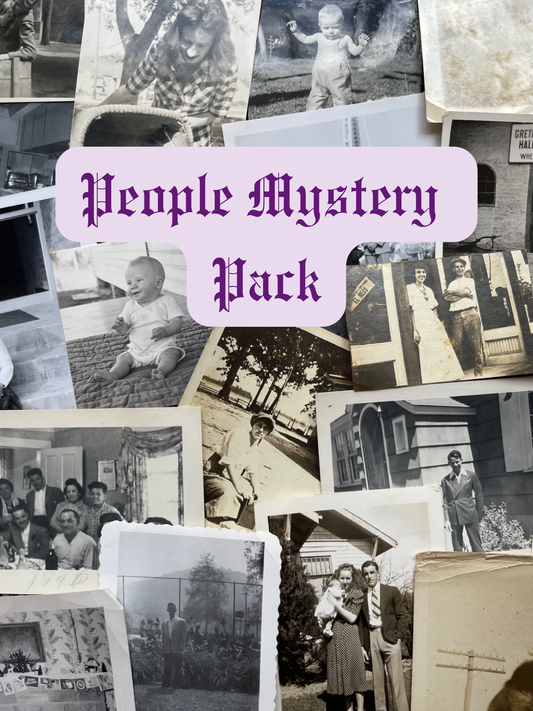 Vintage & Antique Photos - People Mystery Pack