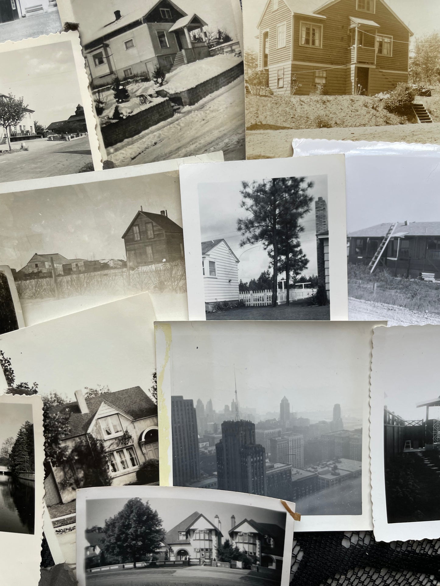 Vintage & Antique Photos - House & Building Mystery Pack