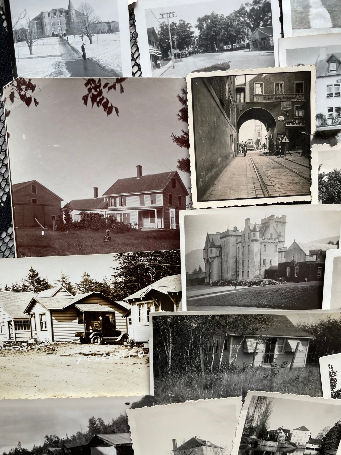 Vintage & Antique Photos - House & Building Mystery Pack