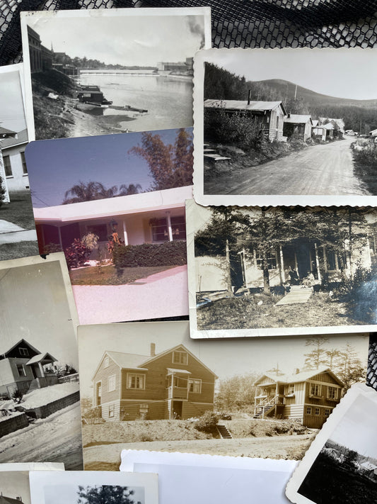 Vintage & Antique Photos - House & Building Mystery Pack