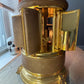 Rare 1950's Mr. Guy Los Angeles Italian Leather and Brass Musical Carousel Pre-roll Dispenser