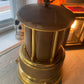 Rare 1950's Mr. Guy Los Angeles Italian Leather and Brass Musical Carousel Pre-roll Dispenser