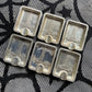 1940's Metal Empire State Building Ashtray Set