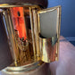 Rare 1950's Mr. Guy Los Angeles Italian Leather and Brass Musical Carousel Pre-roll Dispenser