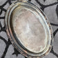 Antique Silver Rolling Tray