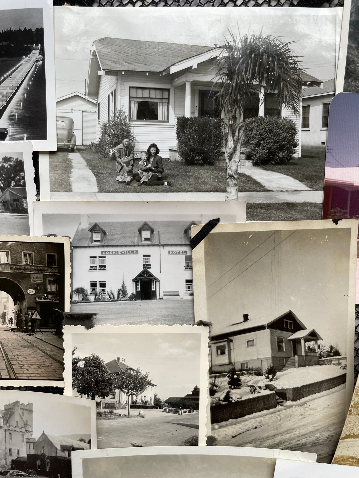 Vintage & Antique Photos - House & Building Mystery Pack