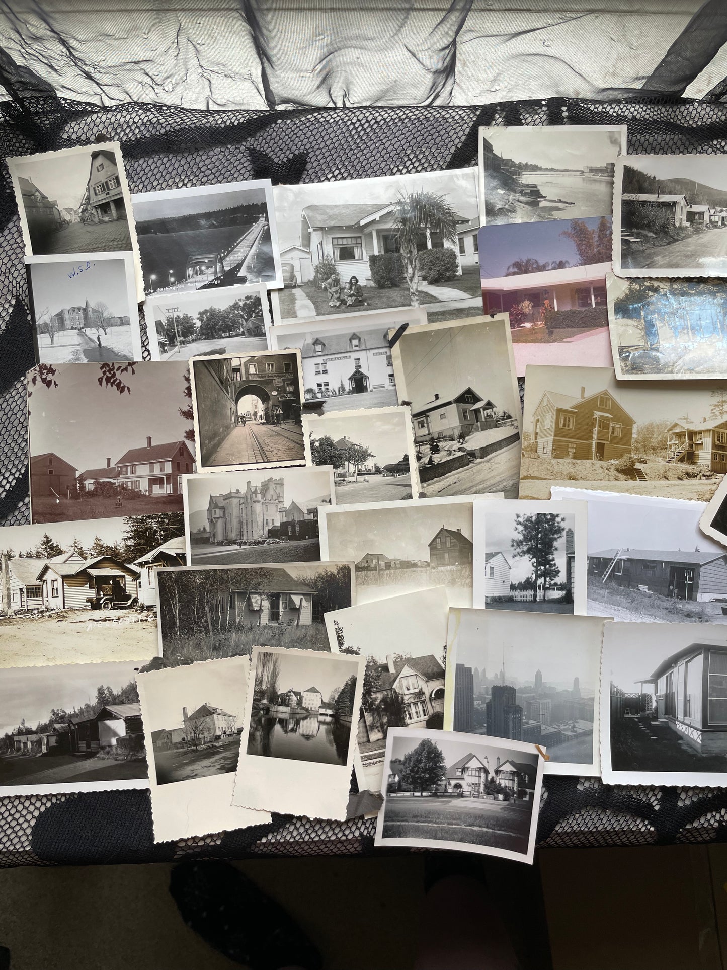 Vintage & Antique Photos - House & Building Mystery Pack