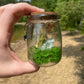 Green Flourite Butterfly Jar Displays