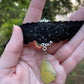 Antique Mink Paw and Butterfly Wing Choker Necklace