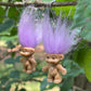 Mini Troll Doll Earrings (Multiple Colors)